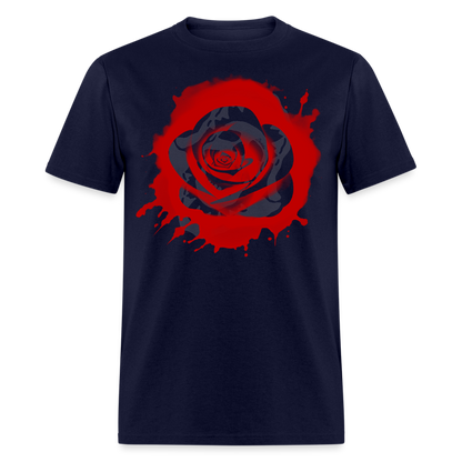 Roses - navy