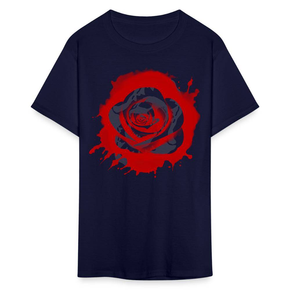 Roses - navy