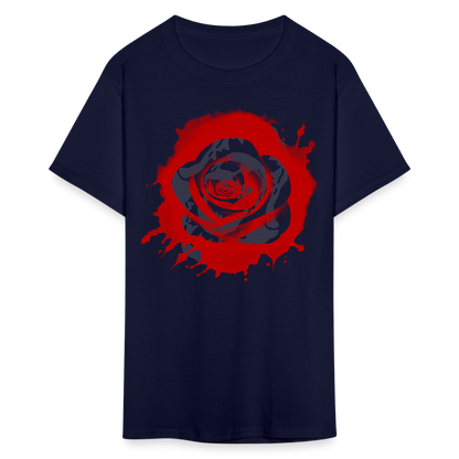 Roses - navy