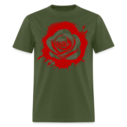 Roses - military green