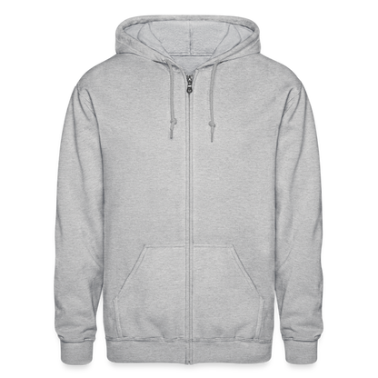 Daddie Zip - heather gray