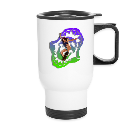 Ollie Star Mug - white