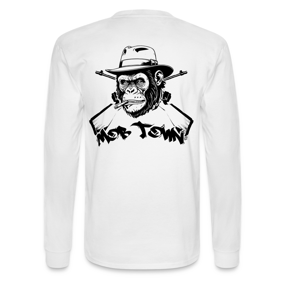 Mob Town Long Sleeve - white