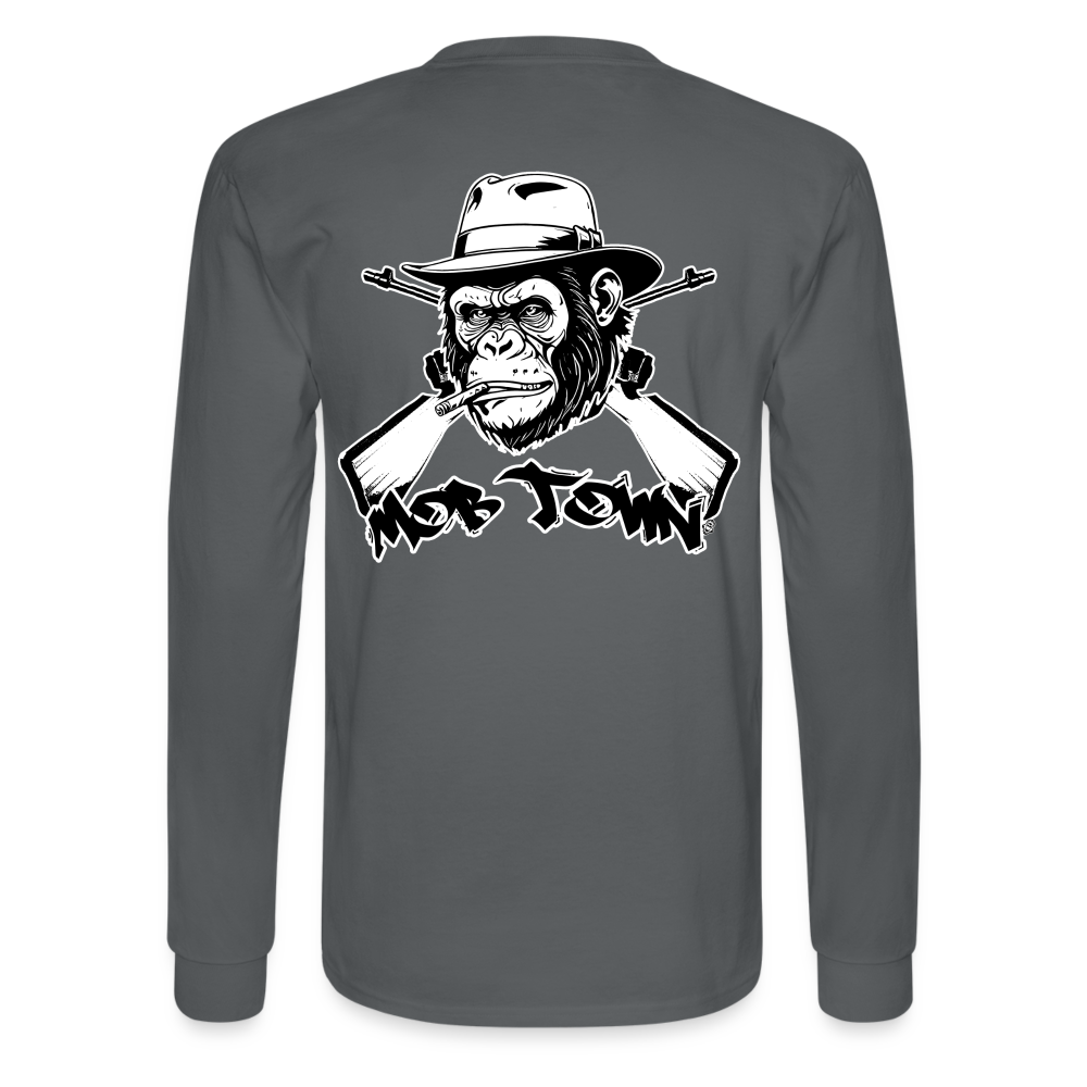 Mob Town Long Sleeve - charcoal