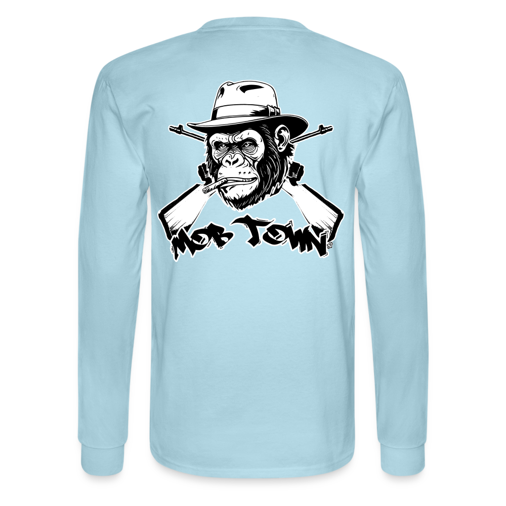 Mob Town Long Sleeve - powder blue