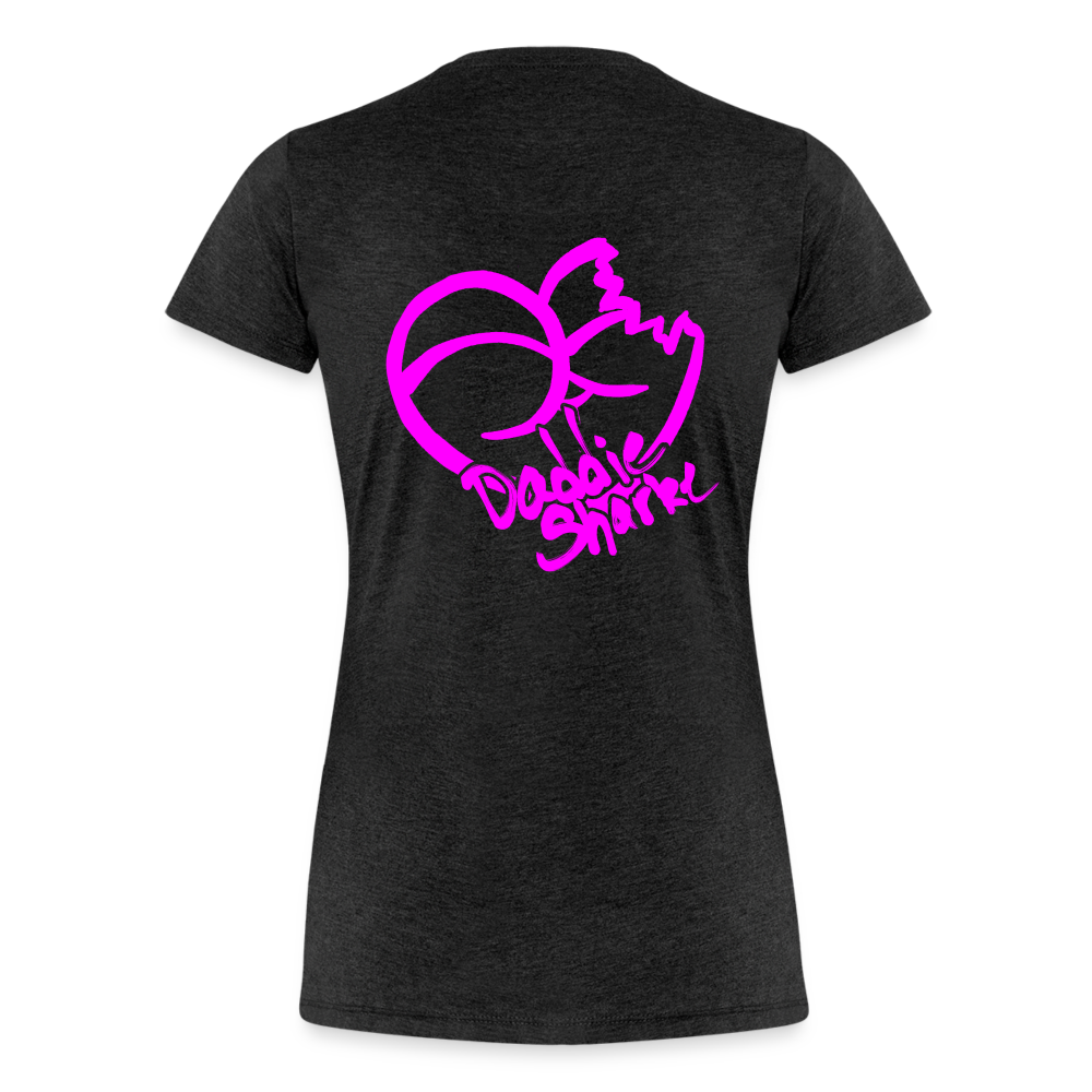 Heart Daddie - charcoal grey