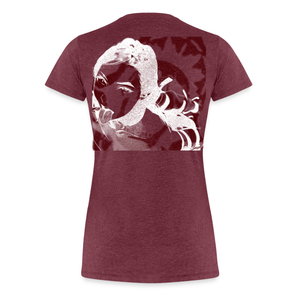 Women’s Premium T-Shirt - heather burgundy